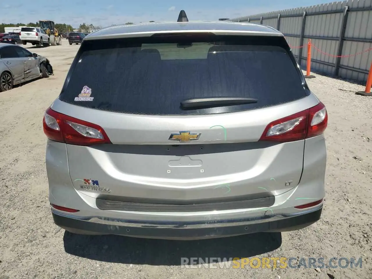 6 fotografías del automóvil dañado 3GNAXKEV6MS158803 CHEVROLET EQUINOX 2021