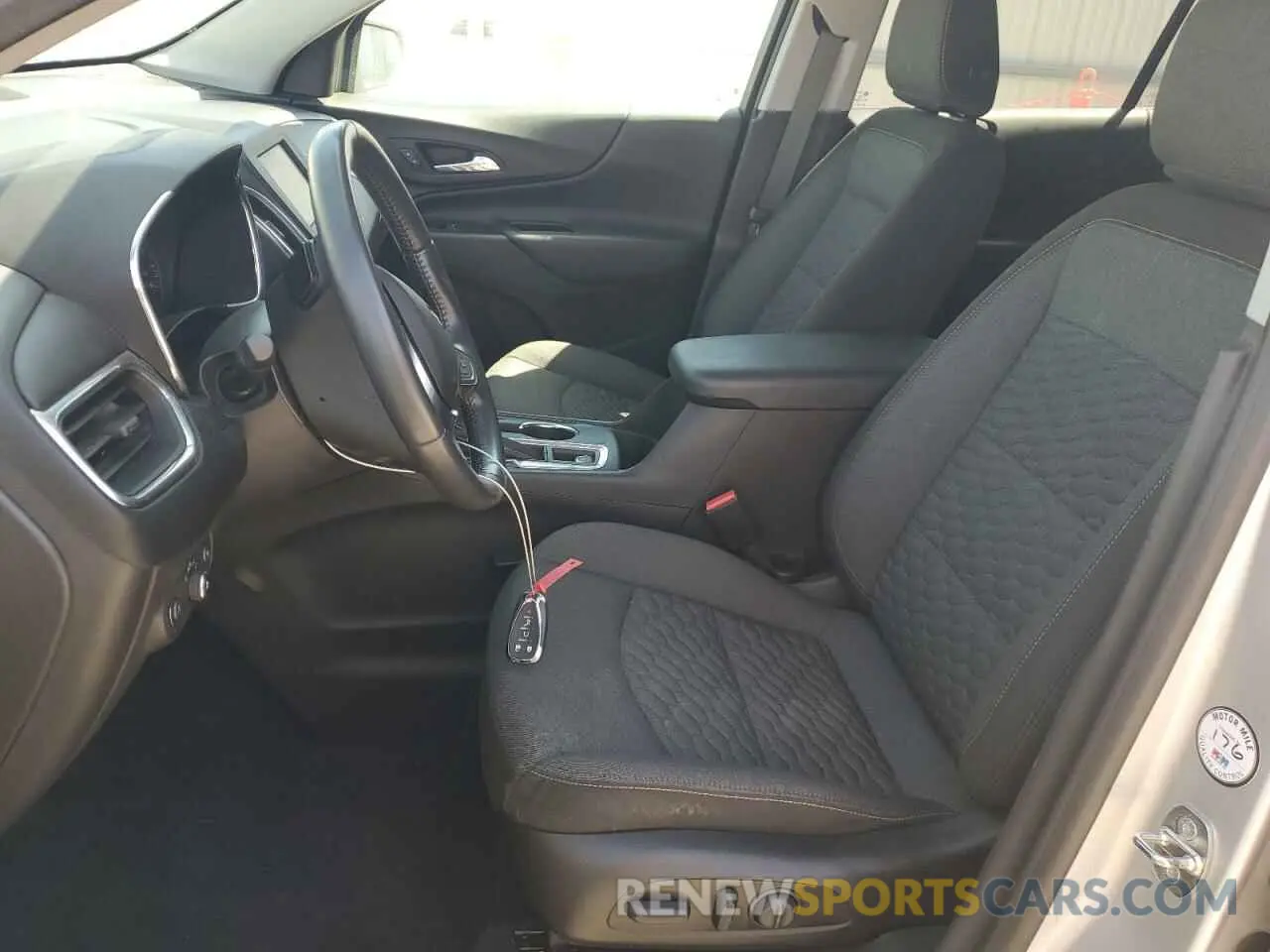 7 fotografías del automóvil dañado 3GNAXKEV6MS158803 CHEVROLET EQUINOX 2021