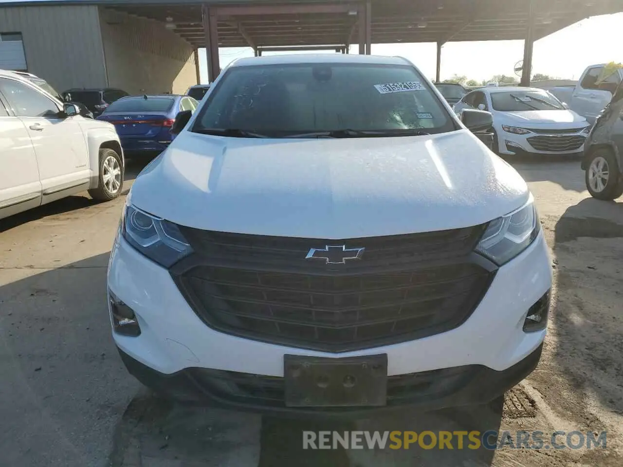5 fotografías del automóvil dañado 3GNAXKEV6MS178842 CHEVROLET EQUINOX 2021
