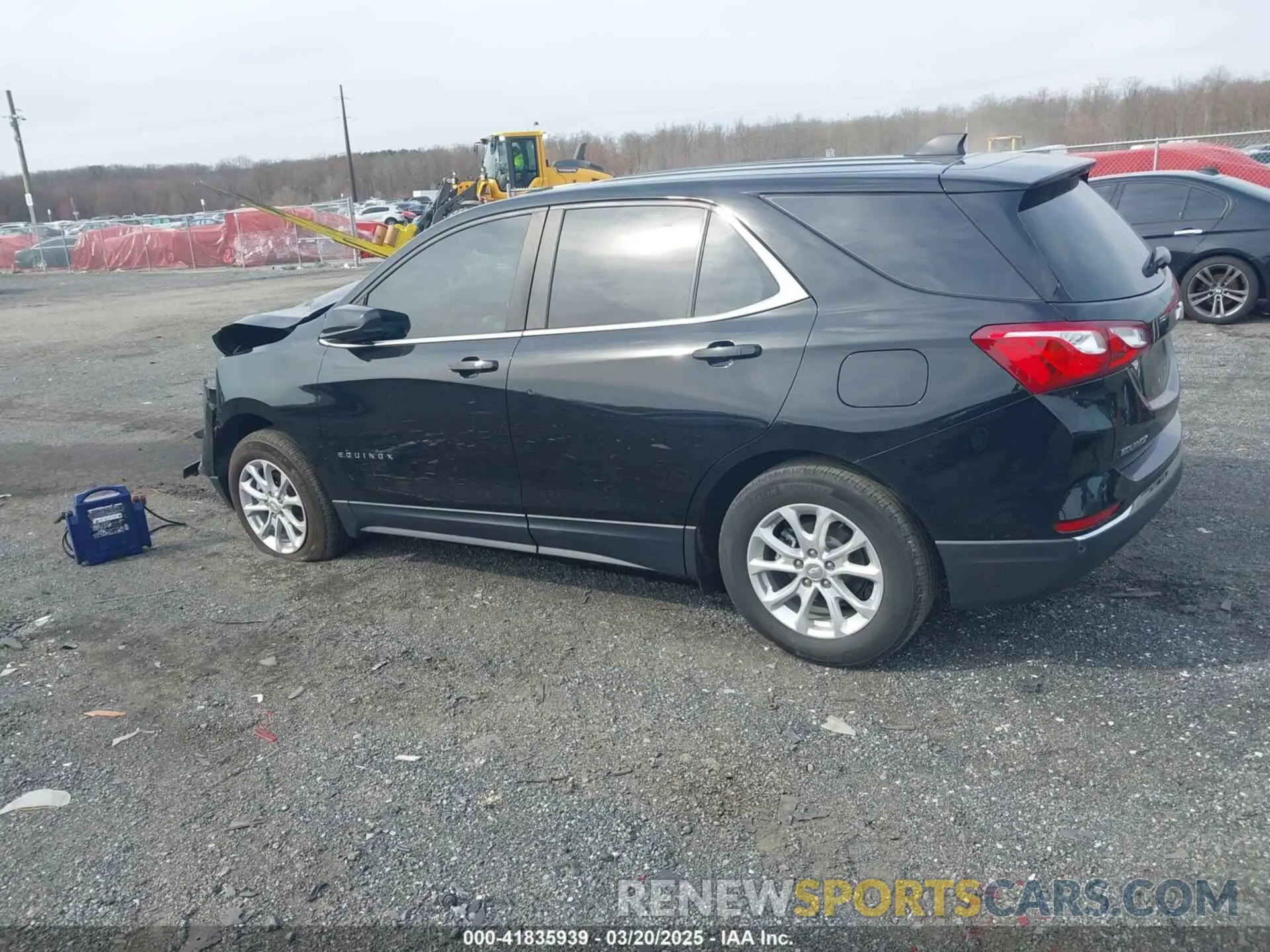 14 fotografías del automóvil dañado 3GNAXKEV7ML344411 CHEVROLET EQUINOX 2021