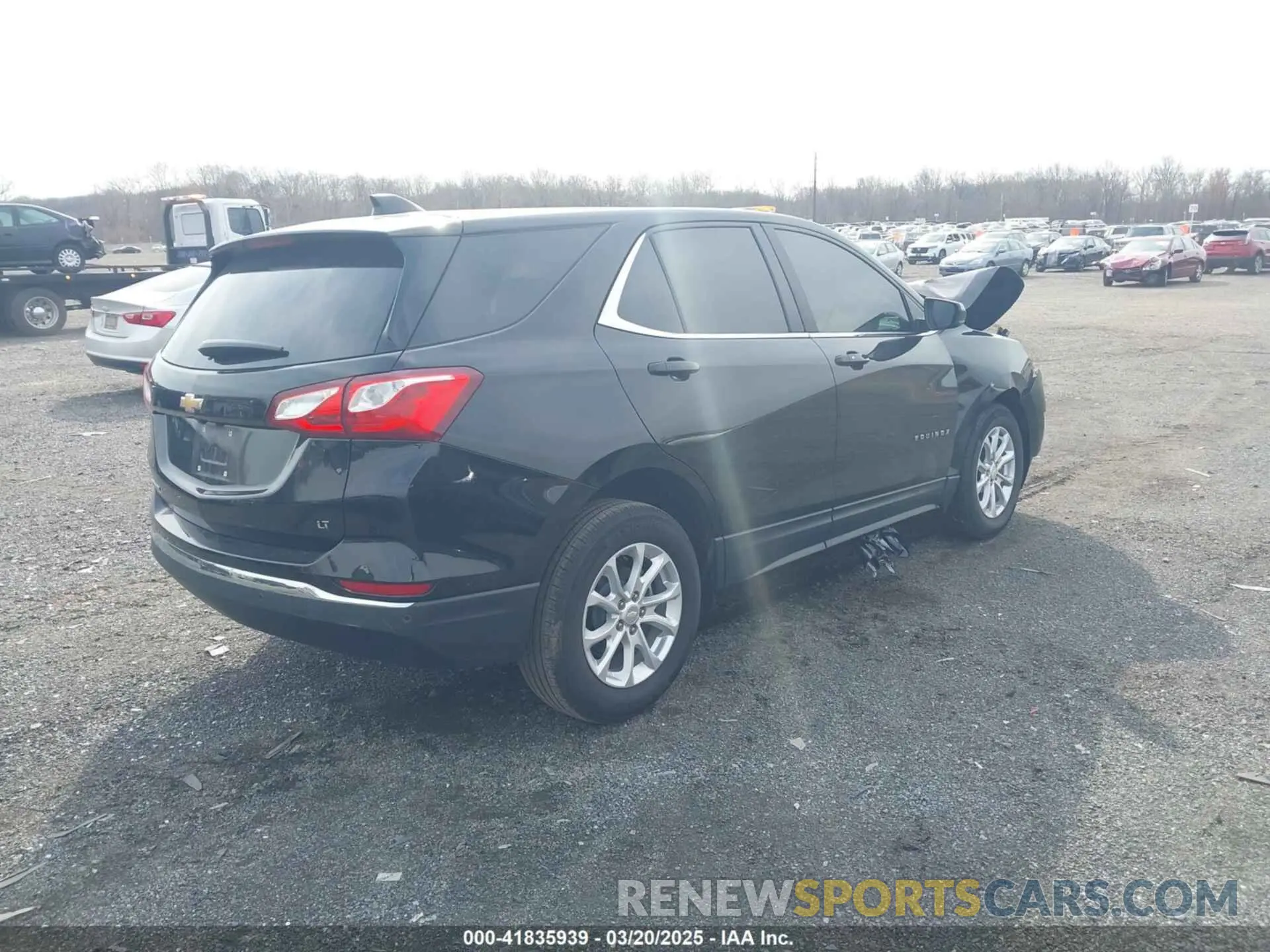 4 fotografías del automóvil dañado 3GNAXKEV7ML344411 CHEVROLET EQUINOX 2021