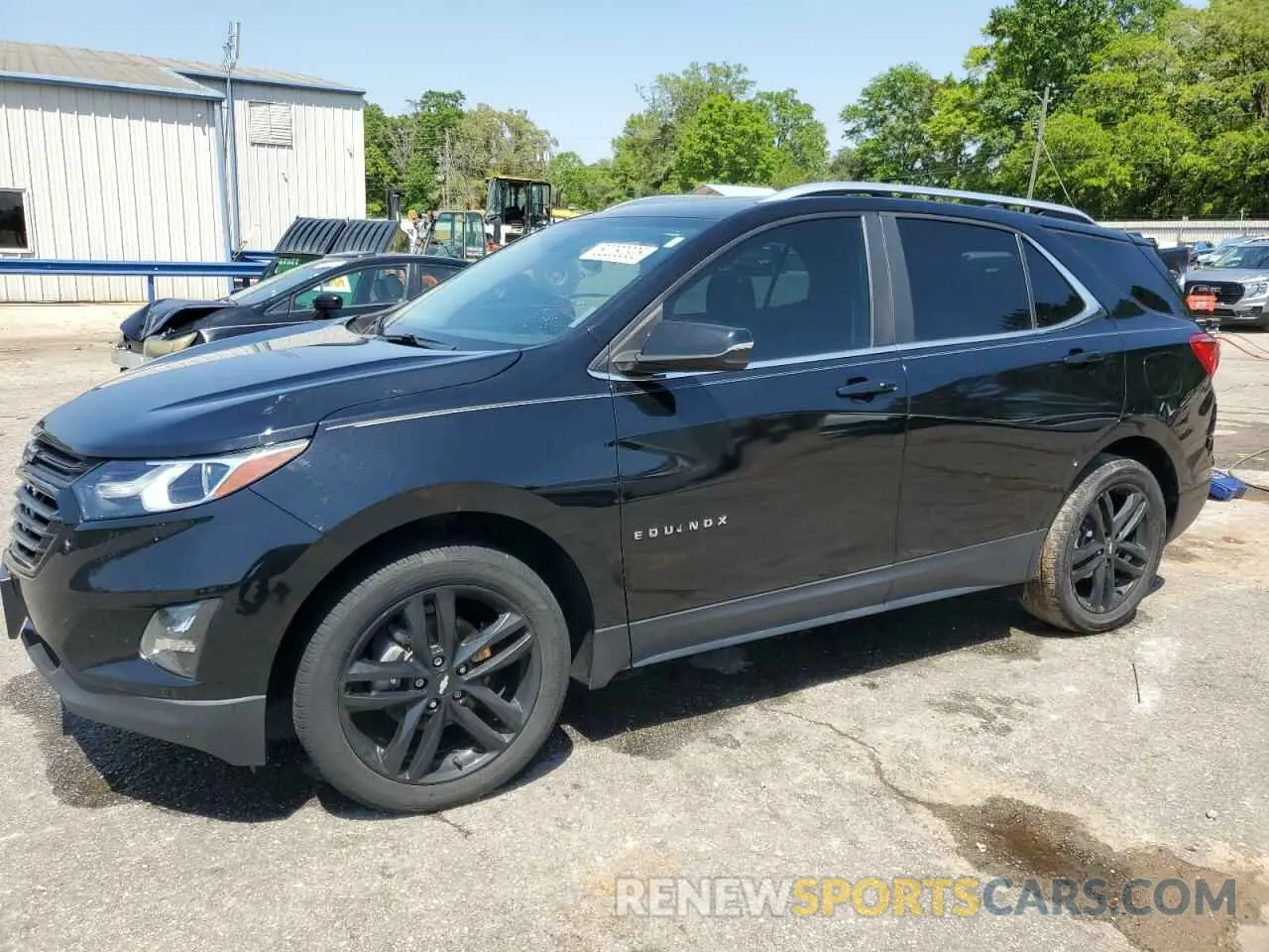 1 fotografías del automóvil dañado 3GNAXKEV7ML364545 CHEVROLET EQUINOX 2021