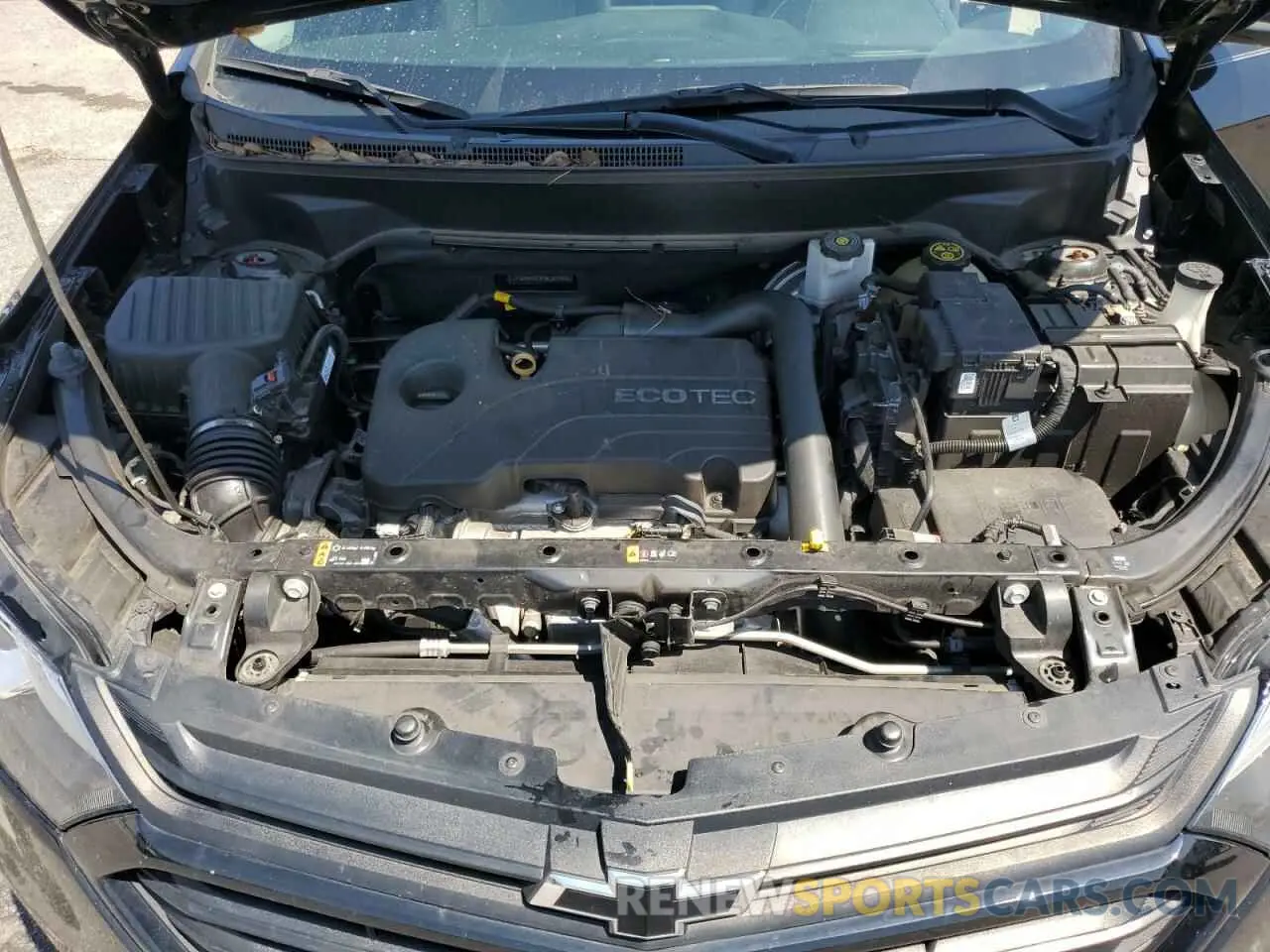 12 fotografías del automóvil dañado 3GNAXKEV7ML364545 CHEVROLET EQUINOX 2021