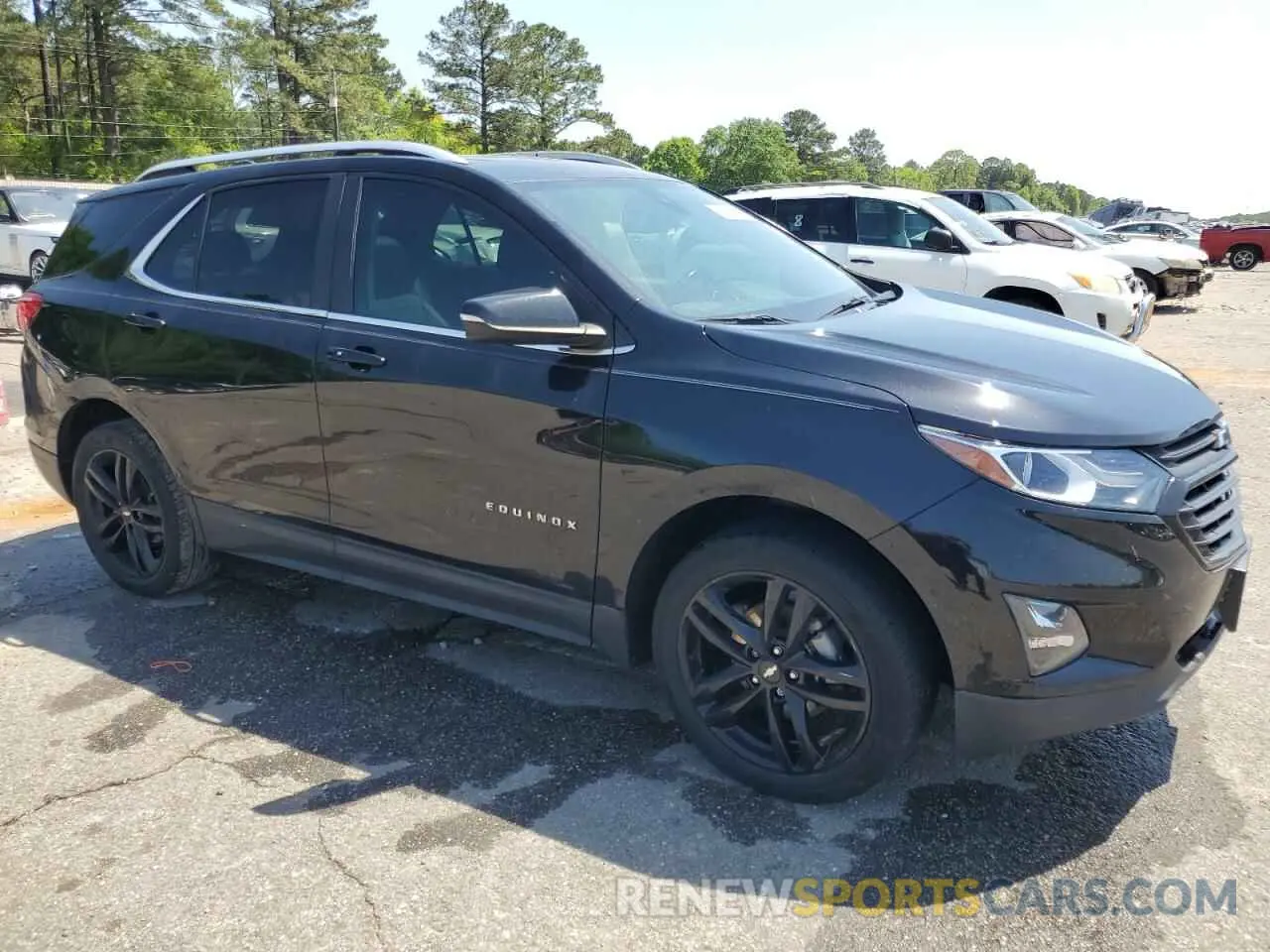 4 fotografías del automóvil dañado 3GNAXKEV7ML364545 CHEVROLET EQUINOX 2021