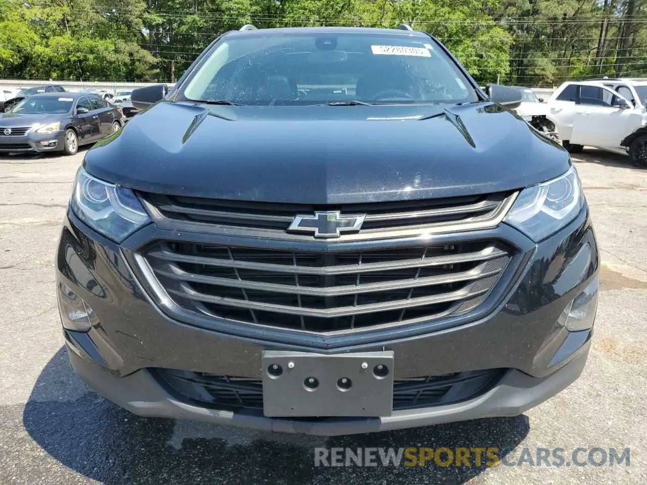 5 fotografías del automóvil dañado 3GNAXKEV7ML364545 CHEVROLET EQUINOX 2021