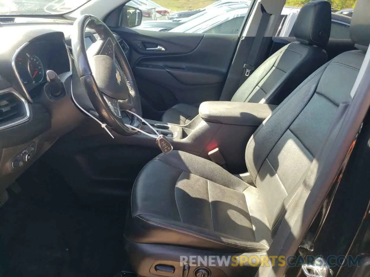 7 fotografías del automóvil dañado 3GNAXKEV7ML364545 CHEVROLET EQUINOX 2021