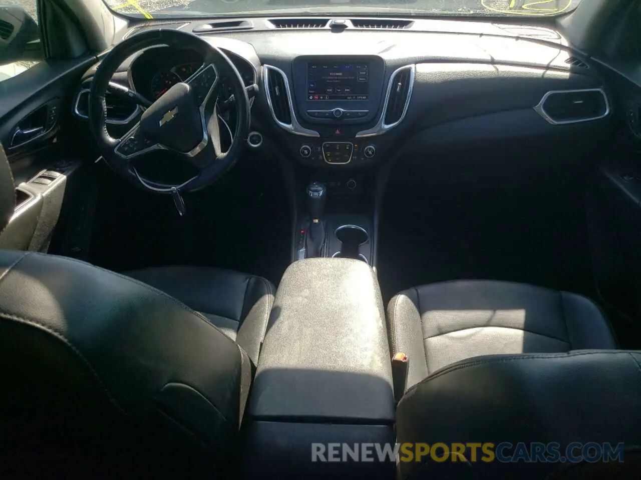 8 fotografías del automóvil dañado 3GNAXKEV7ML364545 CHEVROLET EQUINOX 2021