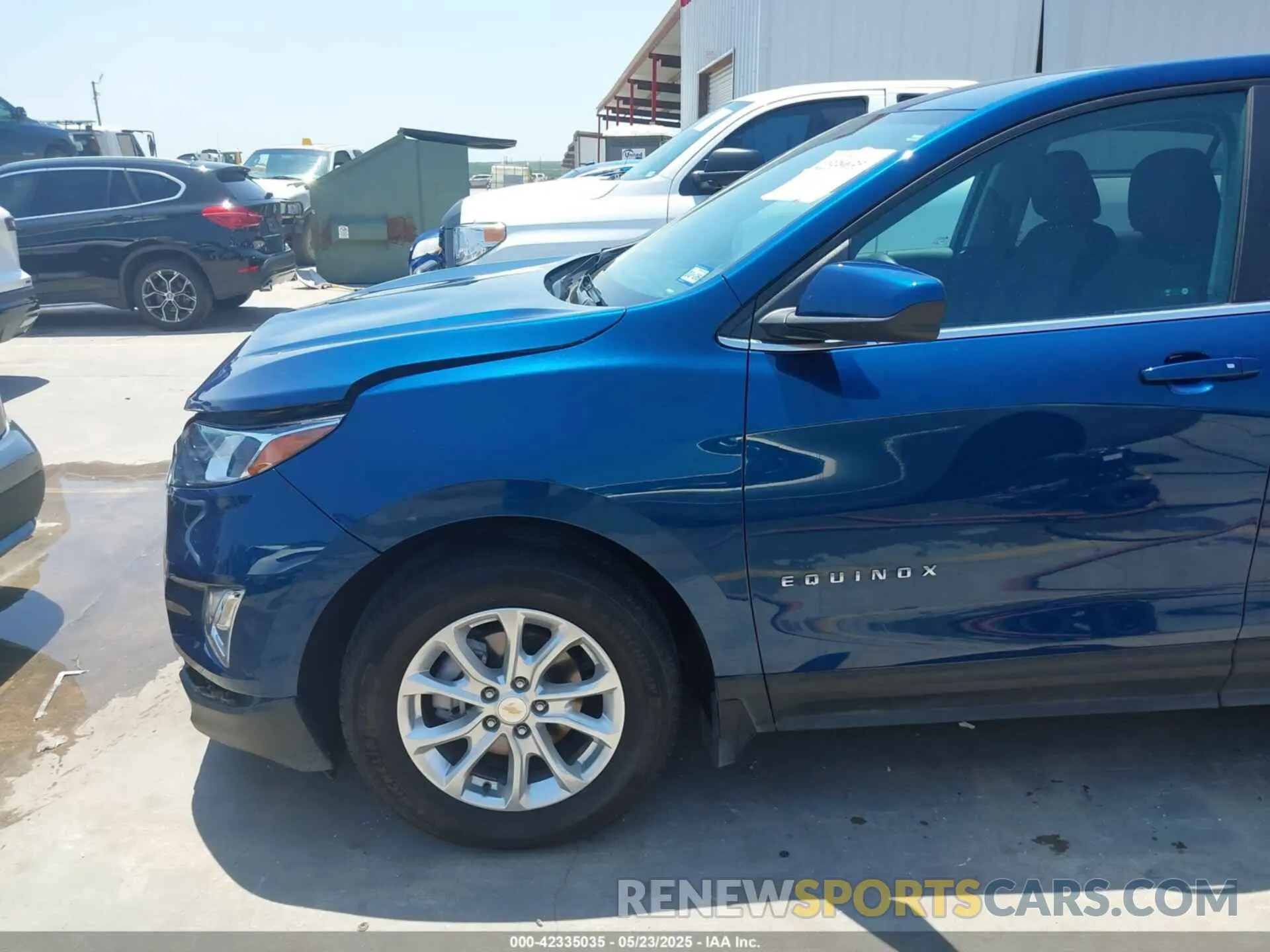 19 fotografías del automóvil dañado 3GNAXKEV7ML365811 CHEVROLET EQUINOX 2021