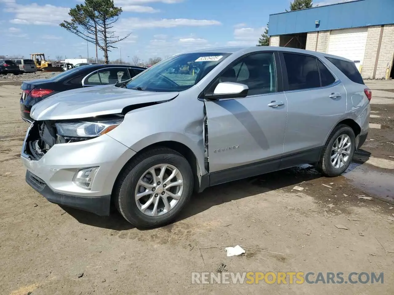 1 fotografías del automóvil dañado 3GNAXKEV7ML395567 CHEVROLET EQUINOX 2021