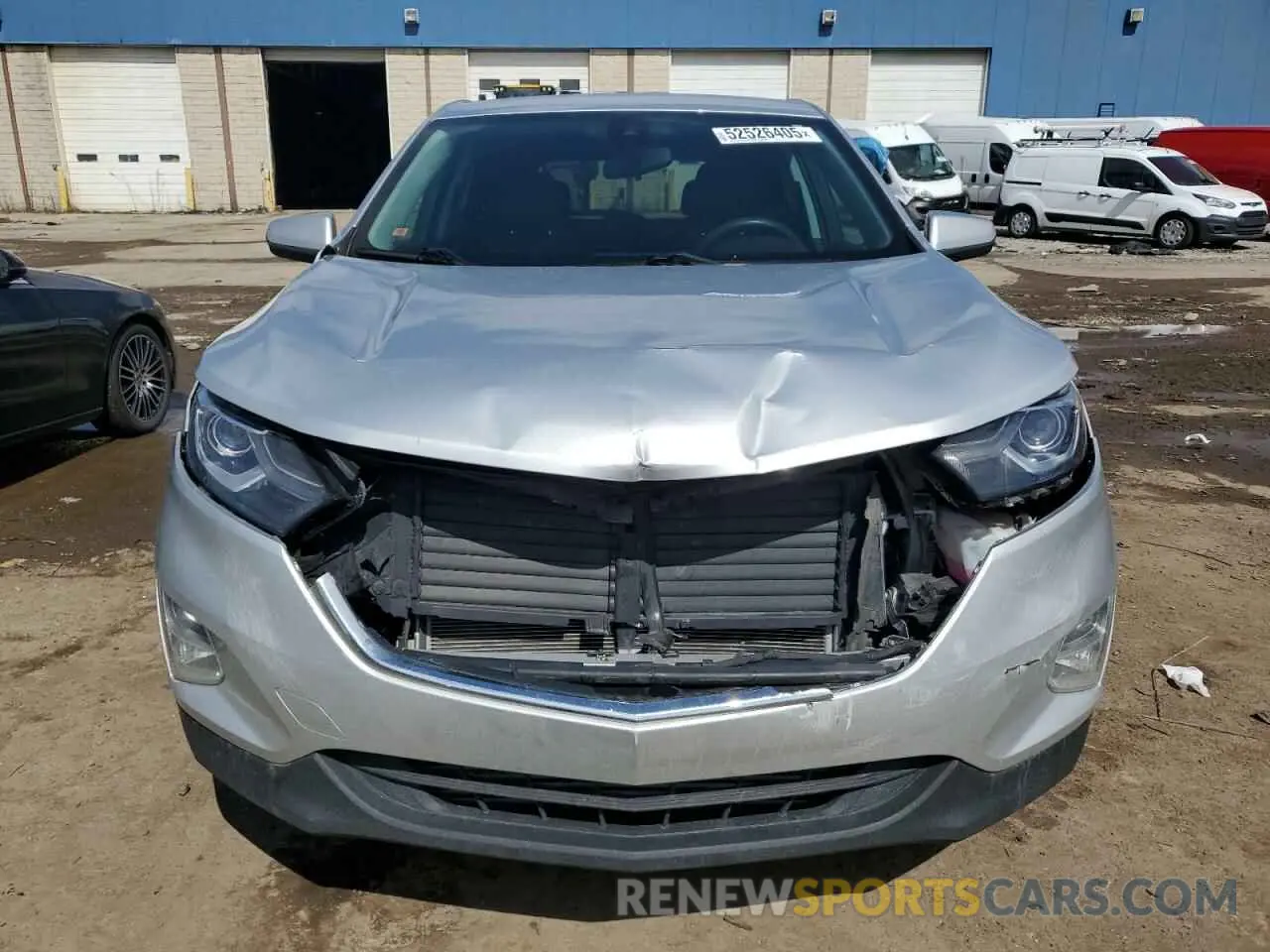 5 fotografías del automóvil dañado 3GNAXKEV7ML395567 CHEVROLET EQUINOX 2021