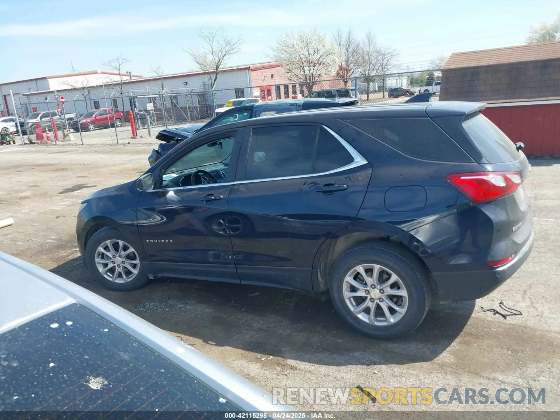 15 fotografías del automóvil dañado 3GNAXKEV7MS100490 CHEVROLET EQUINOX 2021