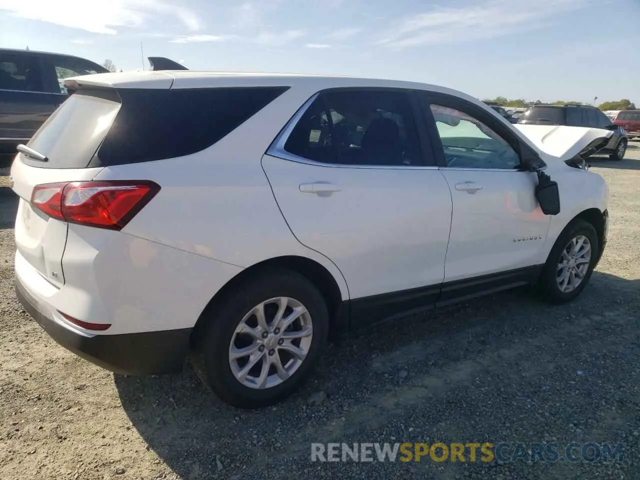 3 fotografías del automóvil dañado 3GNAXKEV7MS129049 CHEVROLET EQUINOX 2021