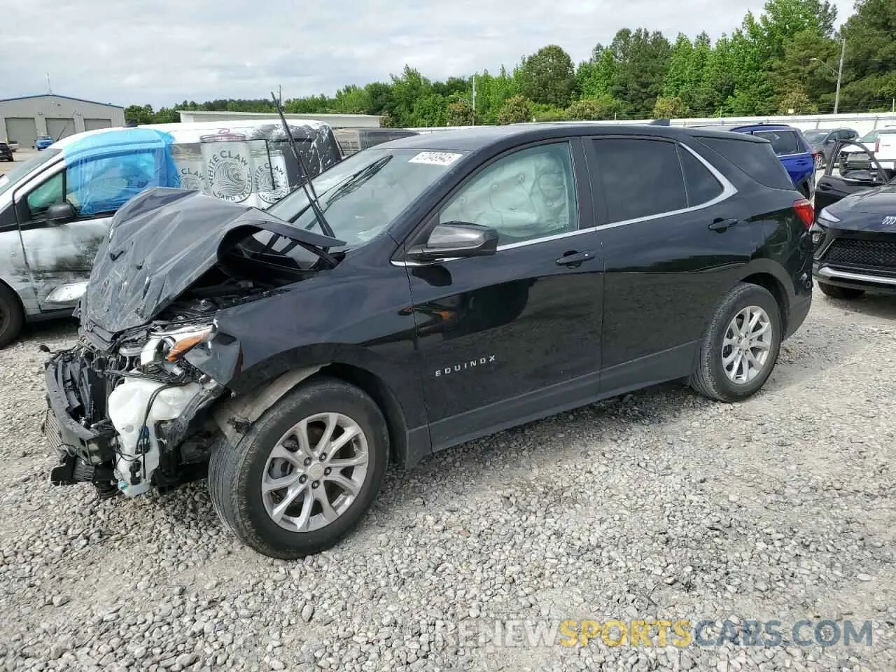 1 fotografías del automóvil dañado 3GNAXKEV8ML312518 CHEVROLET EQUINOX 2021
