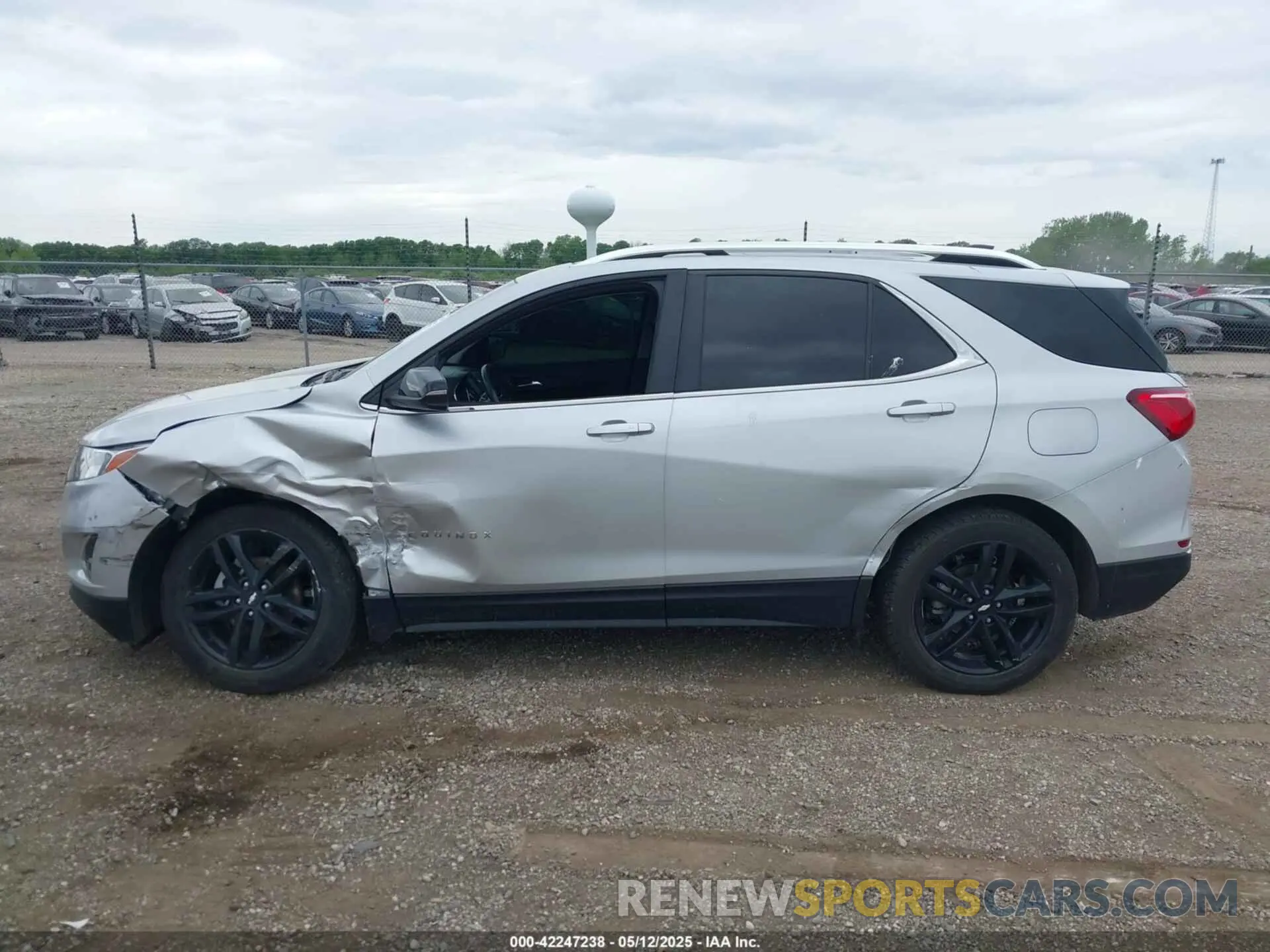 14 fotografías del automóvil dañado 3GNAXKEV8ML332865 CHEVROLET EQUINOX 2021