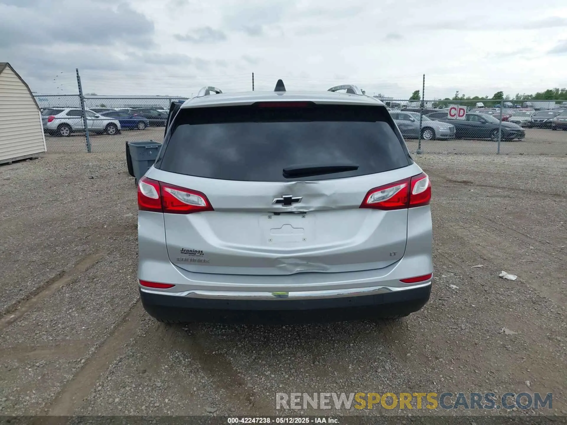 16 fotografías del automóvil dañado 3GNAXKEV8ML332865 CHEVROLET EQUINOX 2021