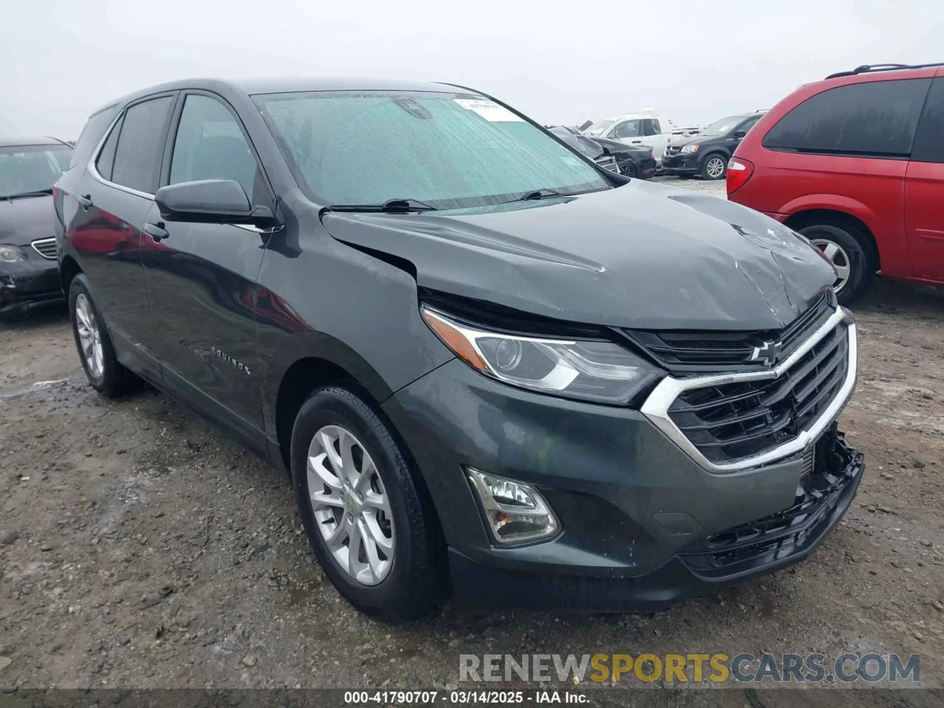 1 fotografías del automóvil dañado 3GNAXKEV8ML356664 CHEVROLET EQUINOX 2021