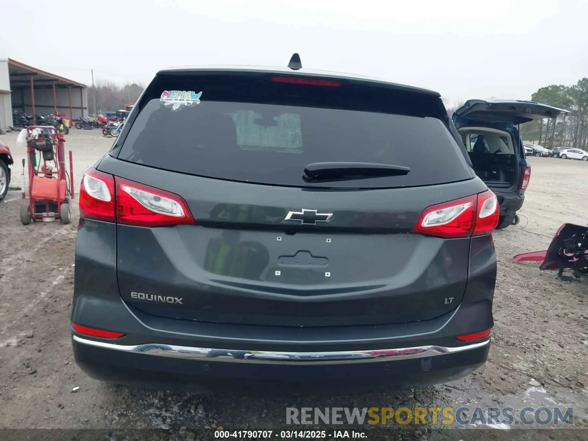16 fotografías del automóvil dañado 3GNAXKEV8ML356664 CHEVROLET EQUINOX 2021