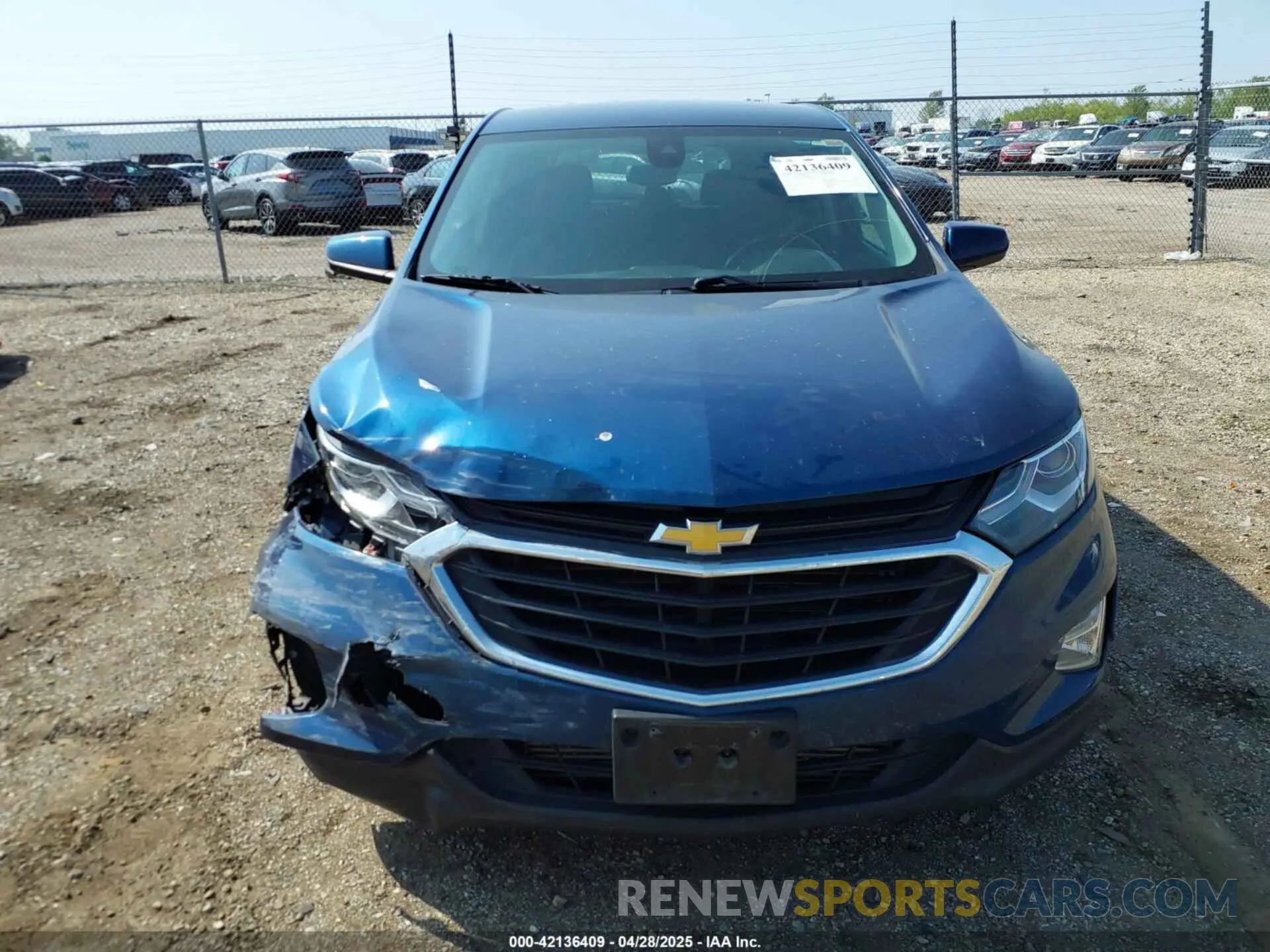 12 fotografías del automóvil dañado 3GNAXKEV8ML358494 CHEVROLET EQUINOX 2021