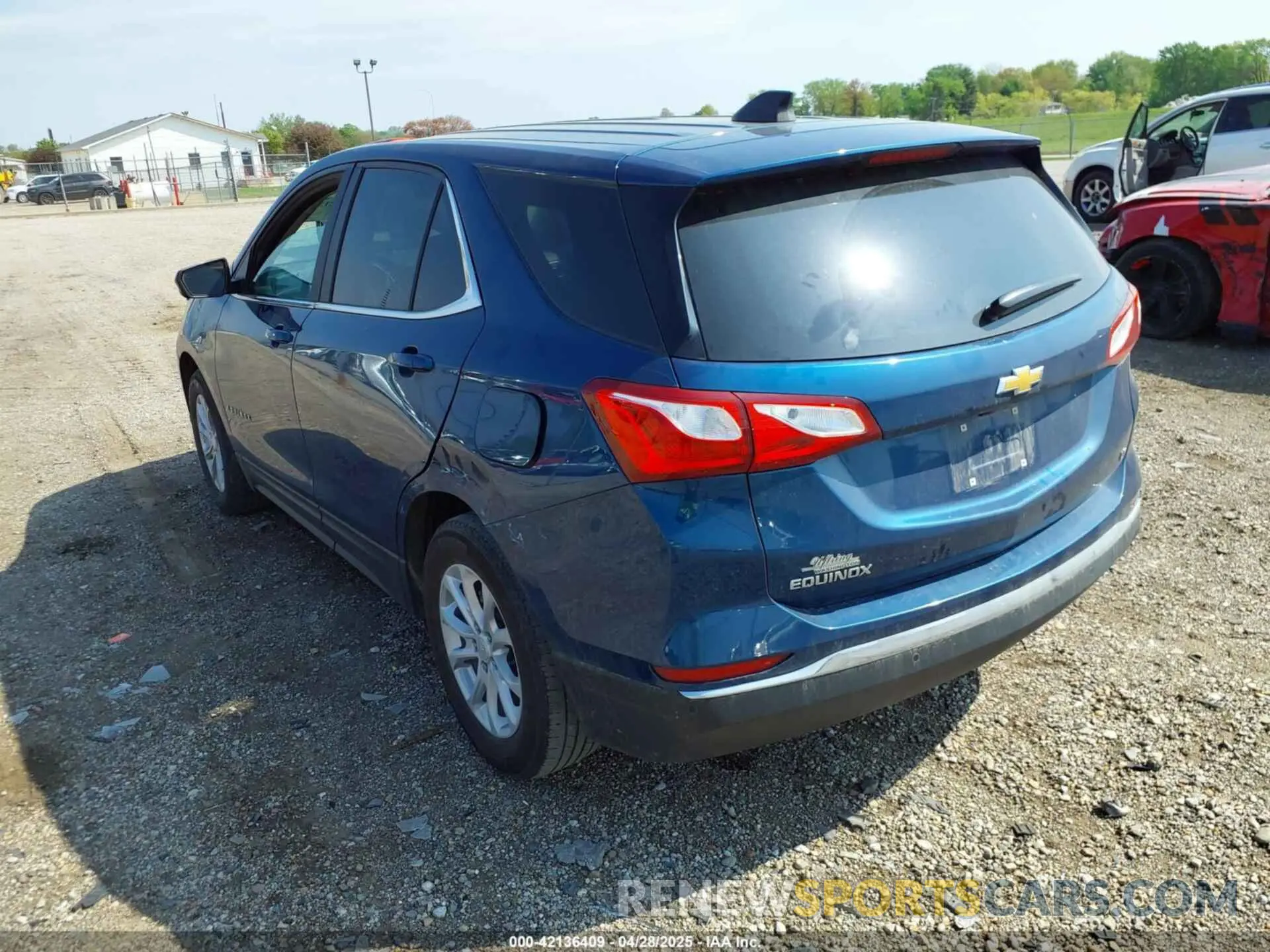 3 fotografías del automóvil dañado 3GNAXKEV8ML358494 CHEVROLET EQUINOX 2021