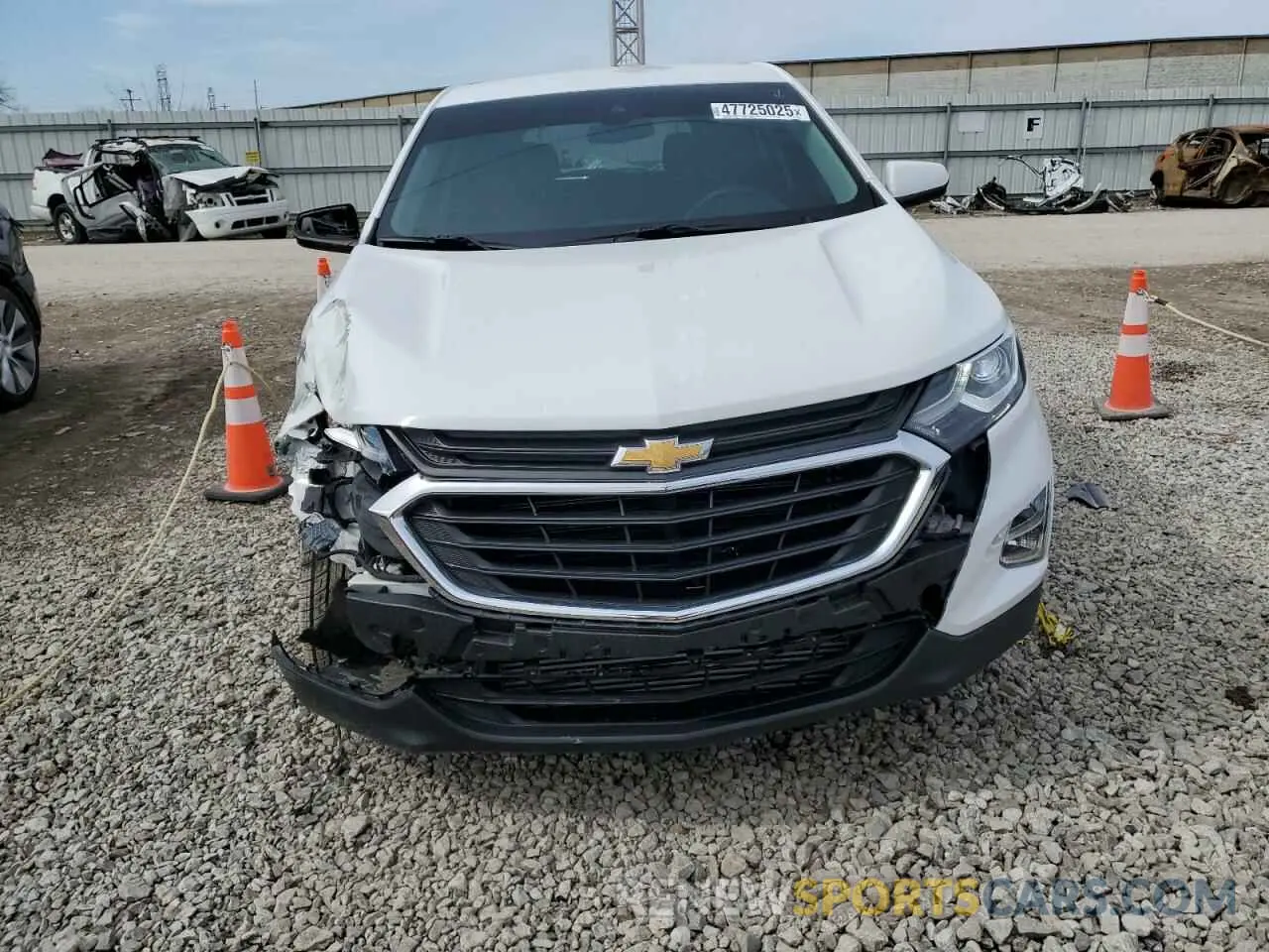 5 fotografías del automóvil dañado 3GNAXKEV8MS112096 CHEVROLET EQUINOX 2021