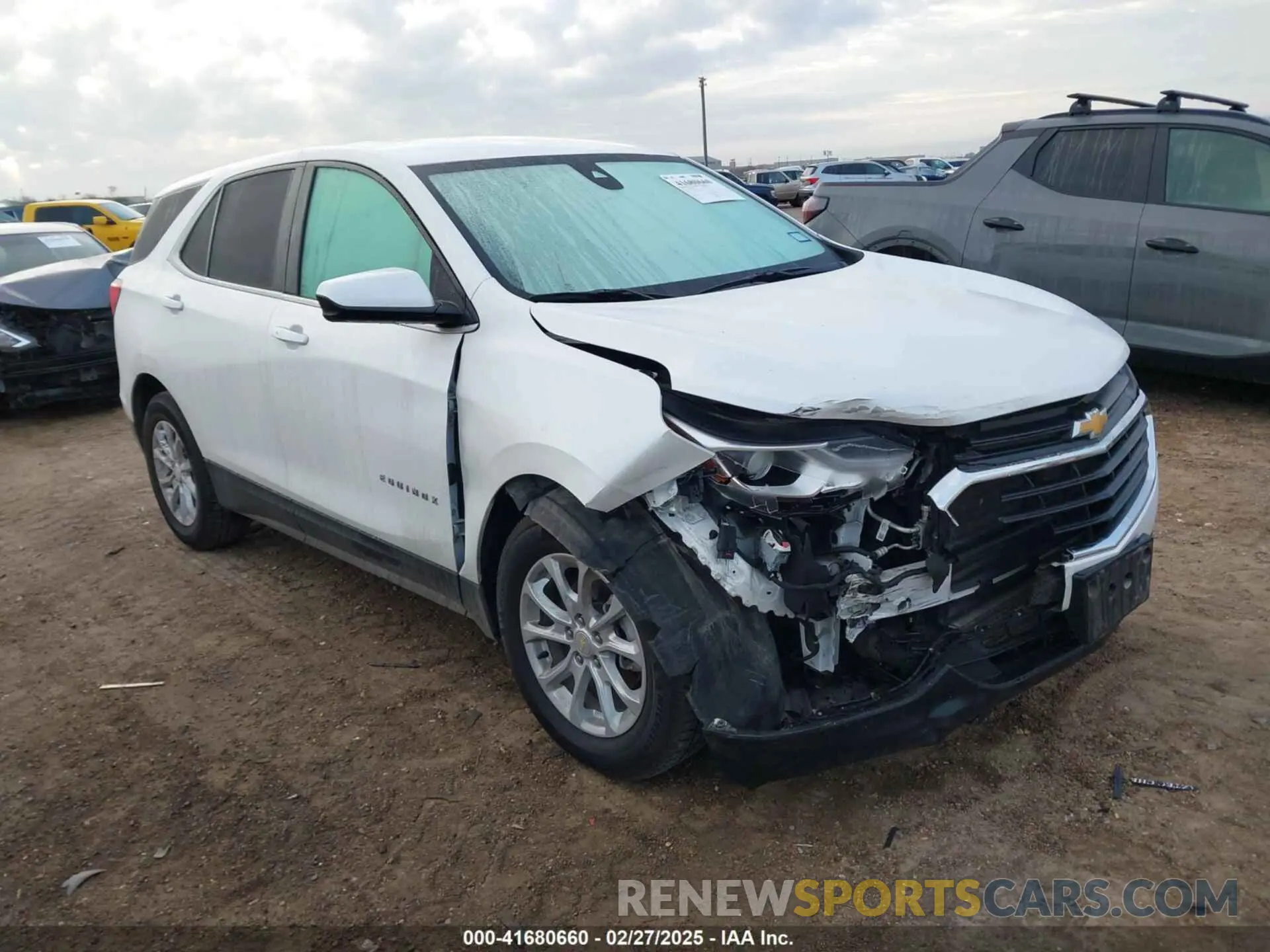 1 fotografías del automóvil dañado 3GNAXKEV8MS121879 CHEVROLET EQUINOX 2021