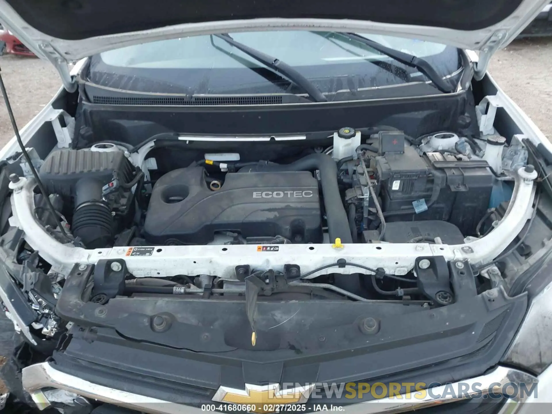 10 fotografías del automóvil dañado 3GNAXKEV8MS121879 CHEVROLET EQUINOX 2021