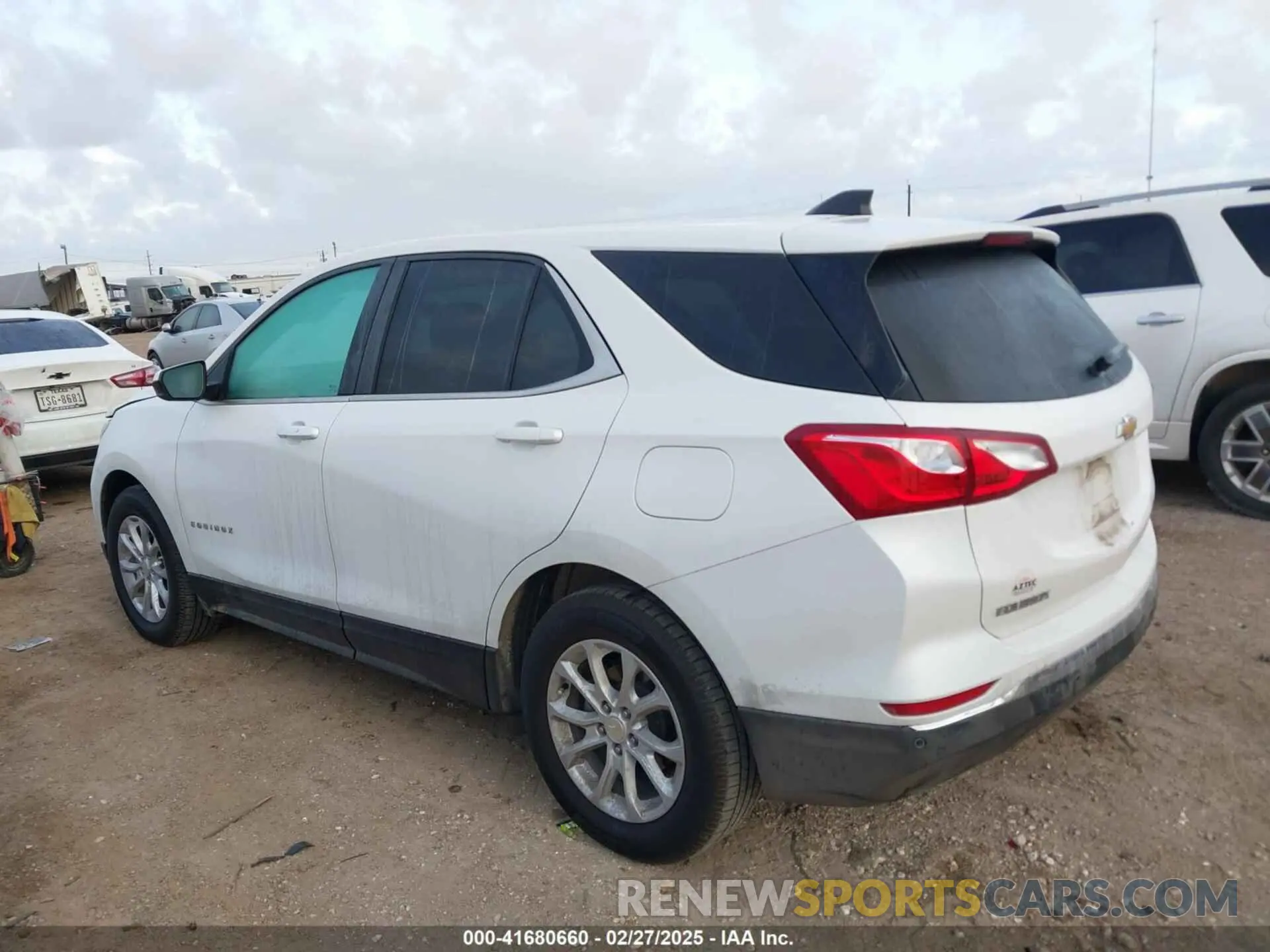 14 fotografías del automóvil dañado 3GNAXKEV8MS121879 CHEVROLET EQUINOX 2021