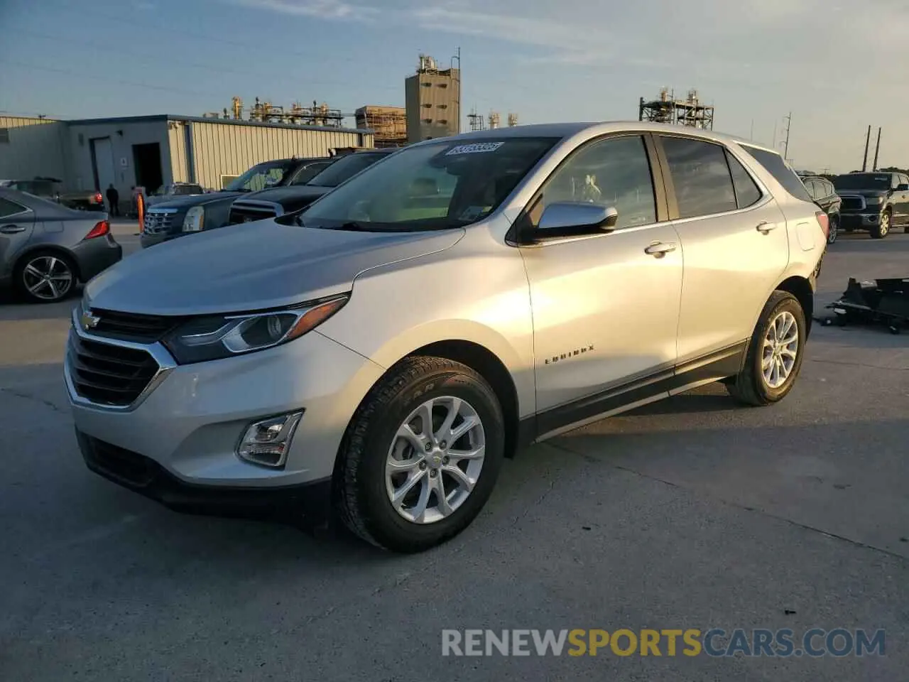 1 fotografías del automóvil dañado 3GNAXKEV8MS160858 CHEVROLET EQUINOX 2021