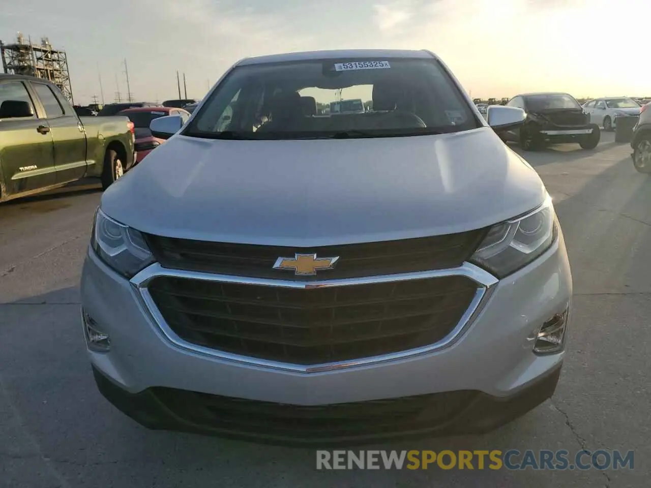 5 fotografías del automóvil dañado 3GNAXKEV8MS160858 CHEVROLET EQUINOX 2021