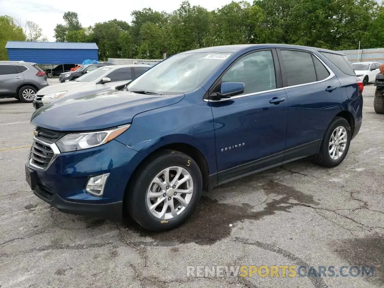 1 fotografías del automóvil dañado 3GNAXKEV9ML343373 CHEVROLET EQUINOX 2021
