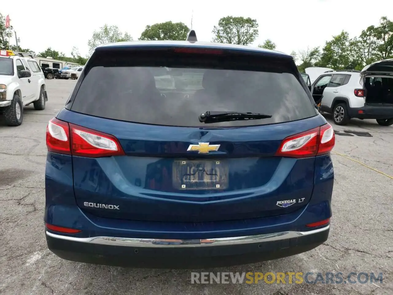 6 fotografías del automóvil dañado 3GNAXKEV9ML343373 CHEVROLET EQUINOX 2021