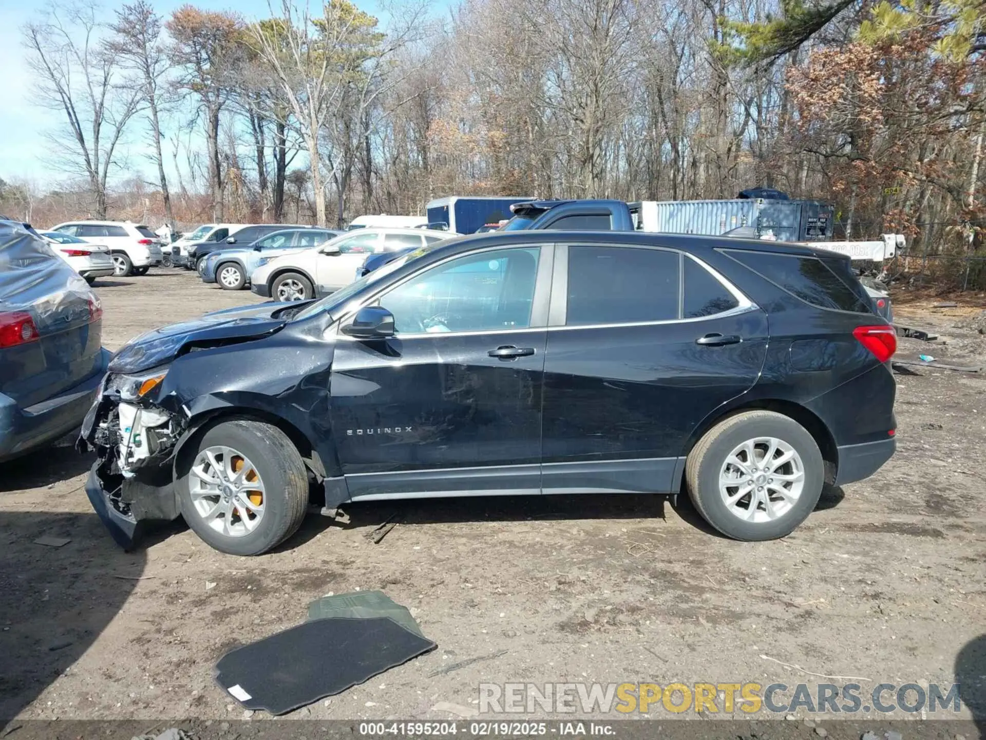 14 fotografías del automóvil dañado 3GNAXKEV9ML390984 CHEVROLET EQUINOX 2021