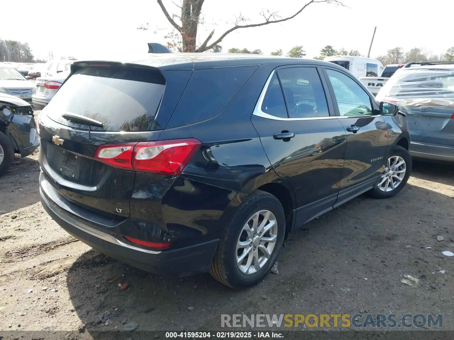 4 fotografías del automóvil dañado 3GNAXKEV9ML390984 CHEVROLET EQUINOX 2021