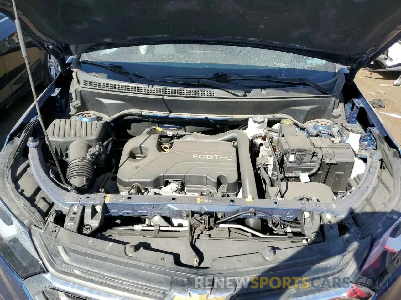 12 fotografías del automóvil dañado 3GNAXKEV9ML392797 CHEVROLET EQUINOX 2021