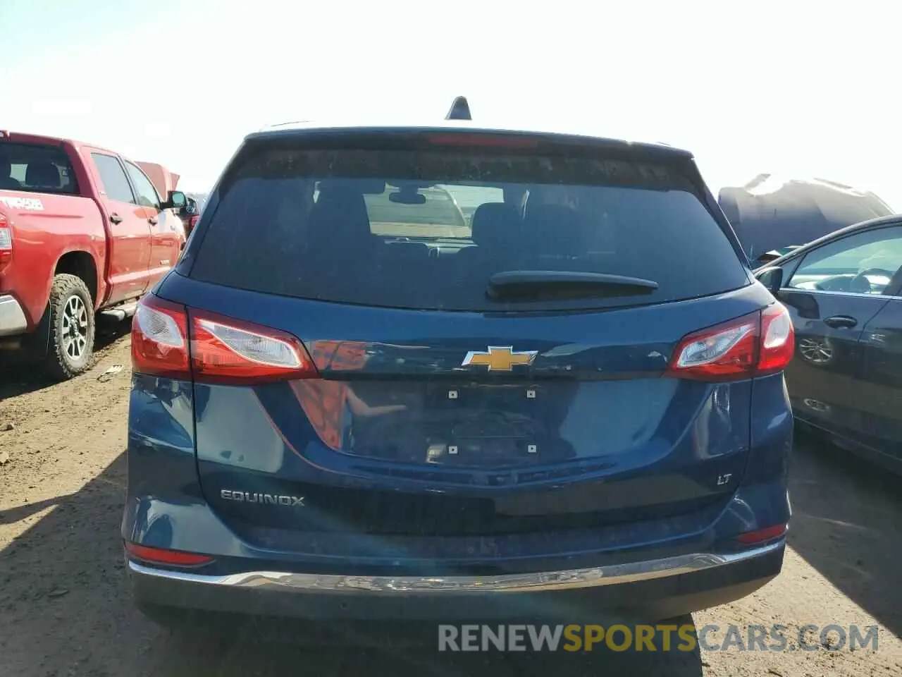 6 fotografías del automóvil dañado 3GNAXKEV9ML392797 CHEVROLET EQUINOX 2021