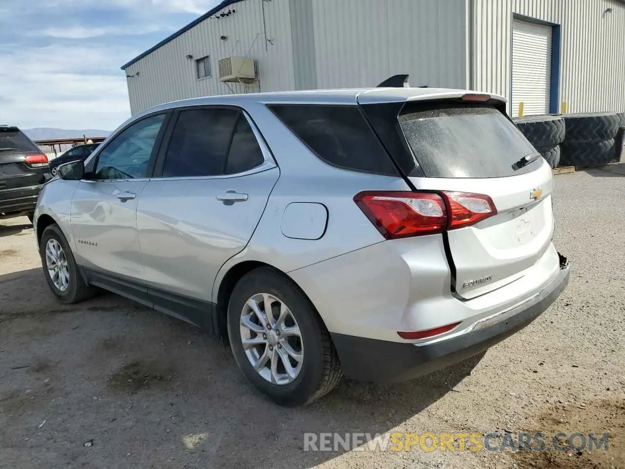 2 fotografías del automóvil dañado 3GNAXKEV9MS155054 CHEVROLET EQUINOX 2021