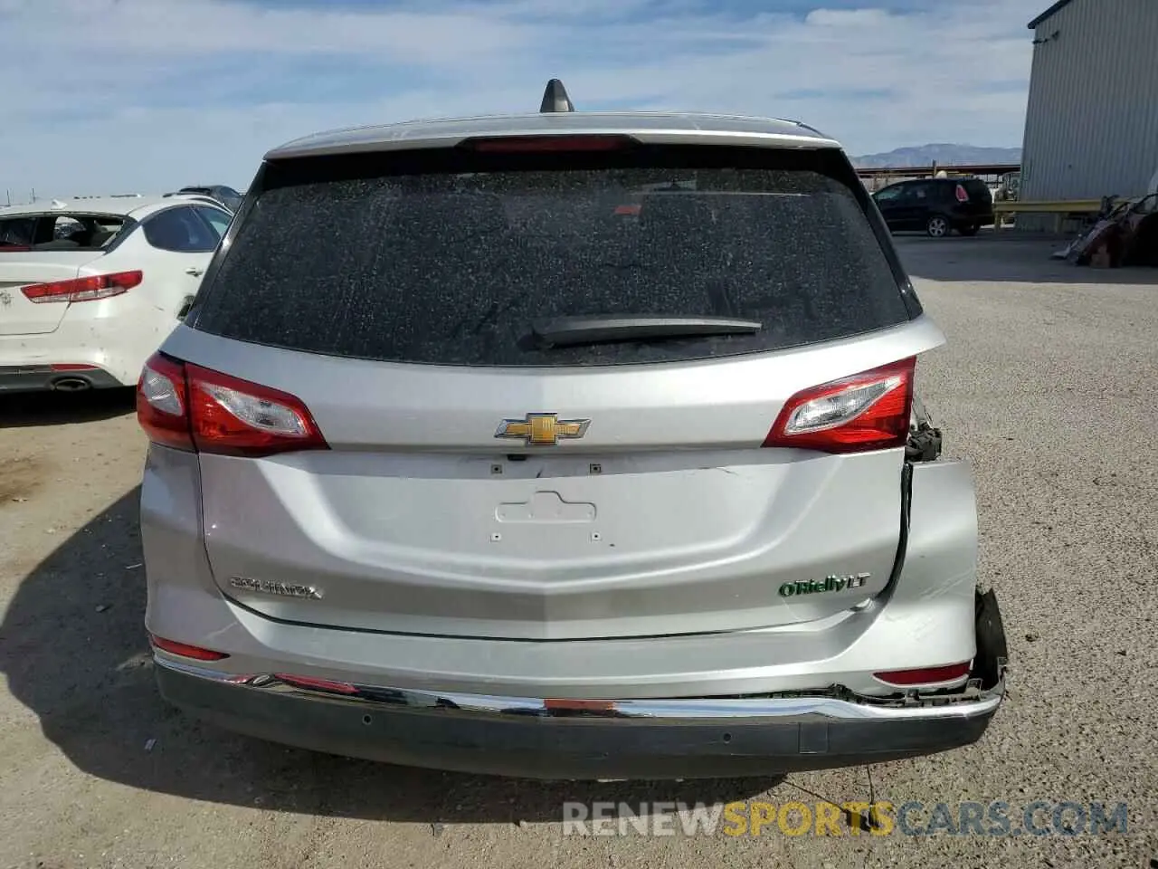 6 fotografías del automóvil dañado 3GNAXKEV9MS155054 CHEVROLET EQUINOX 2021