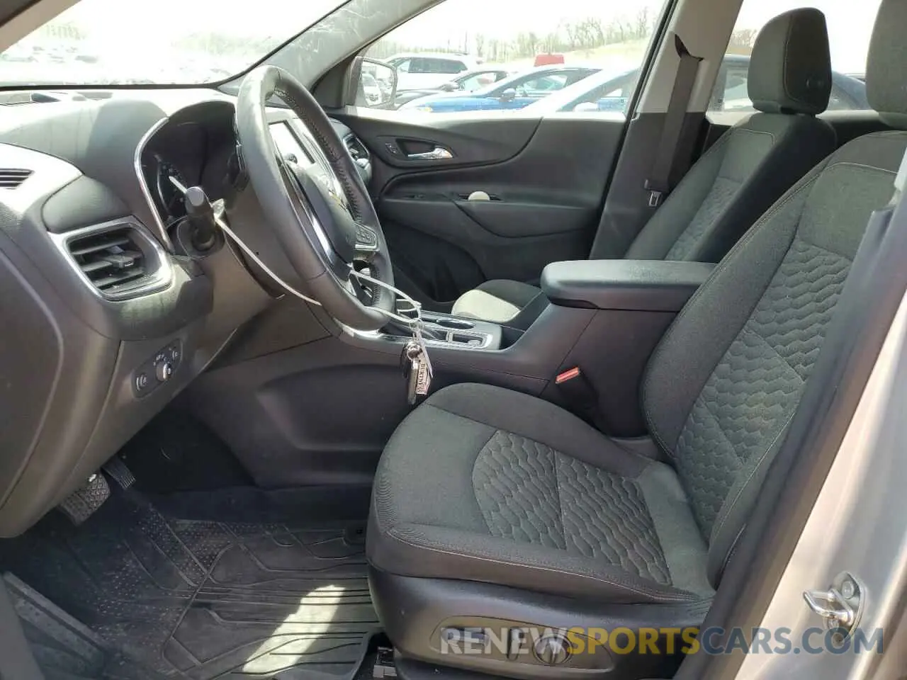 7 fotografías del automóvil dañado 3GNAXKEV9MS159329 CHEVROLET EQUINOX 2021