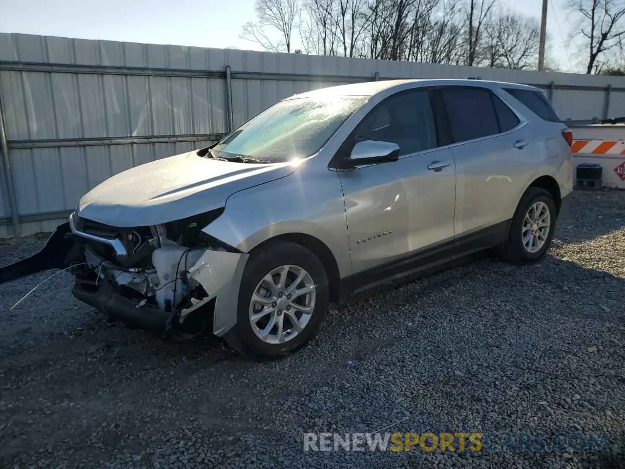 1 fotografías del automóvil dañado 3GNAXKEV9MS168824 CHEVROLET EQUINOX 2021