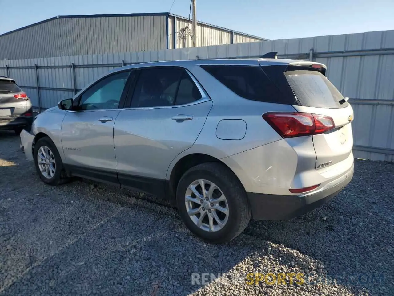 2 fotografías del automóvil dañado 3GNAXKEV9MS168824 CHEVROLET EQUINOX 2021