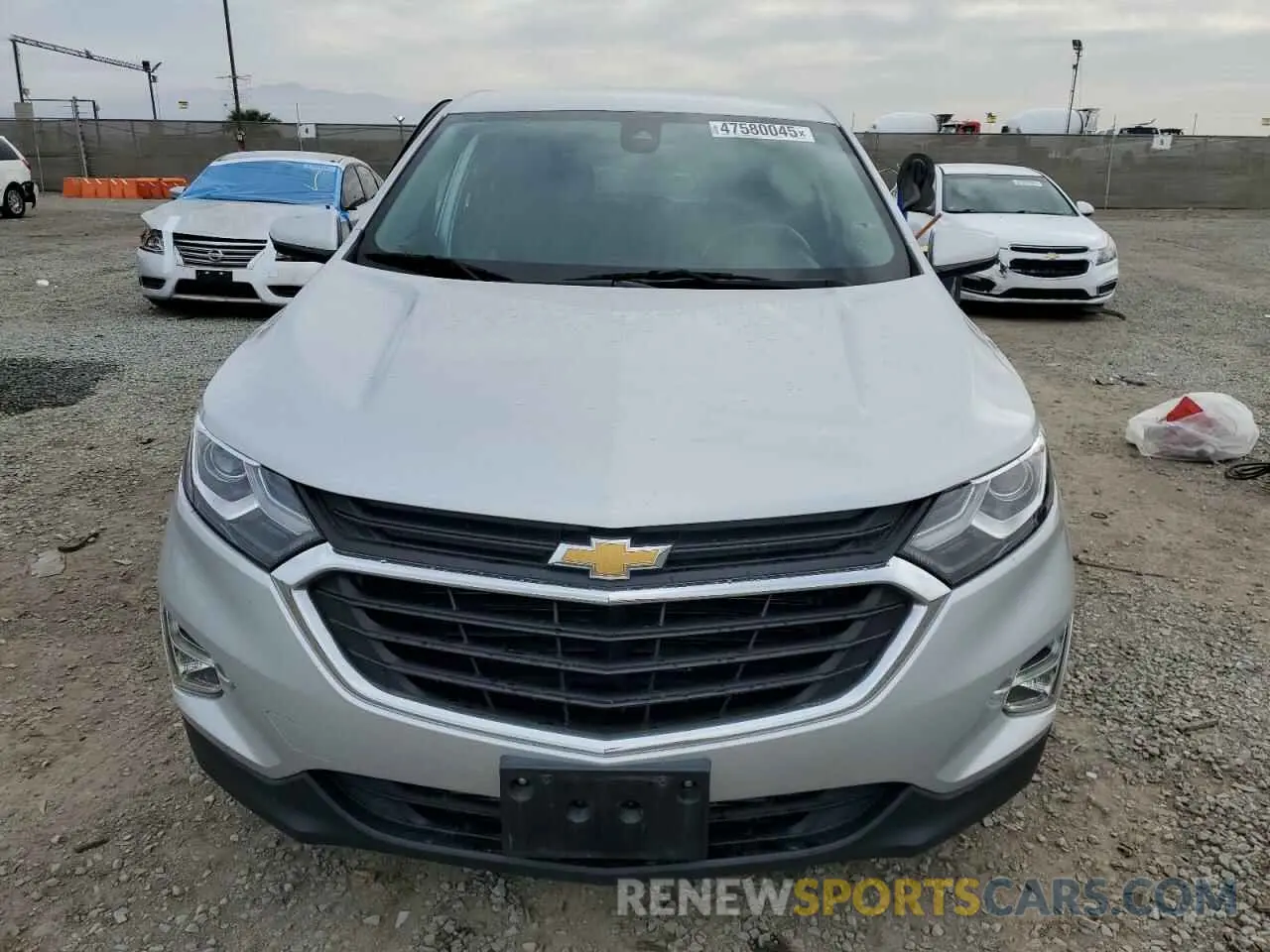 5 fotografías del automóvil dañado 3GNAXKEVXMS161896 CHEVROLET EQUINOX 2021
