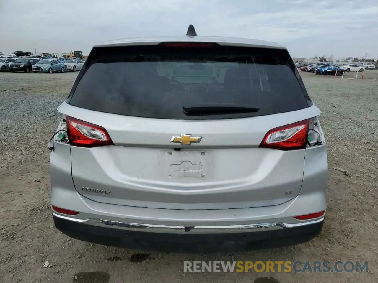 6 fotografías del automóvil dañado 3GNAXKEVXMS161896 CHEVROLET EQUINOX 2021
