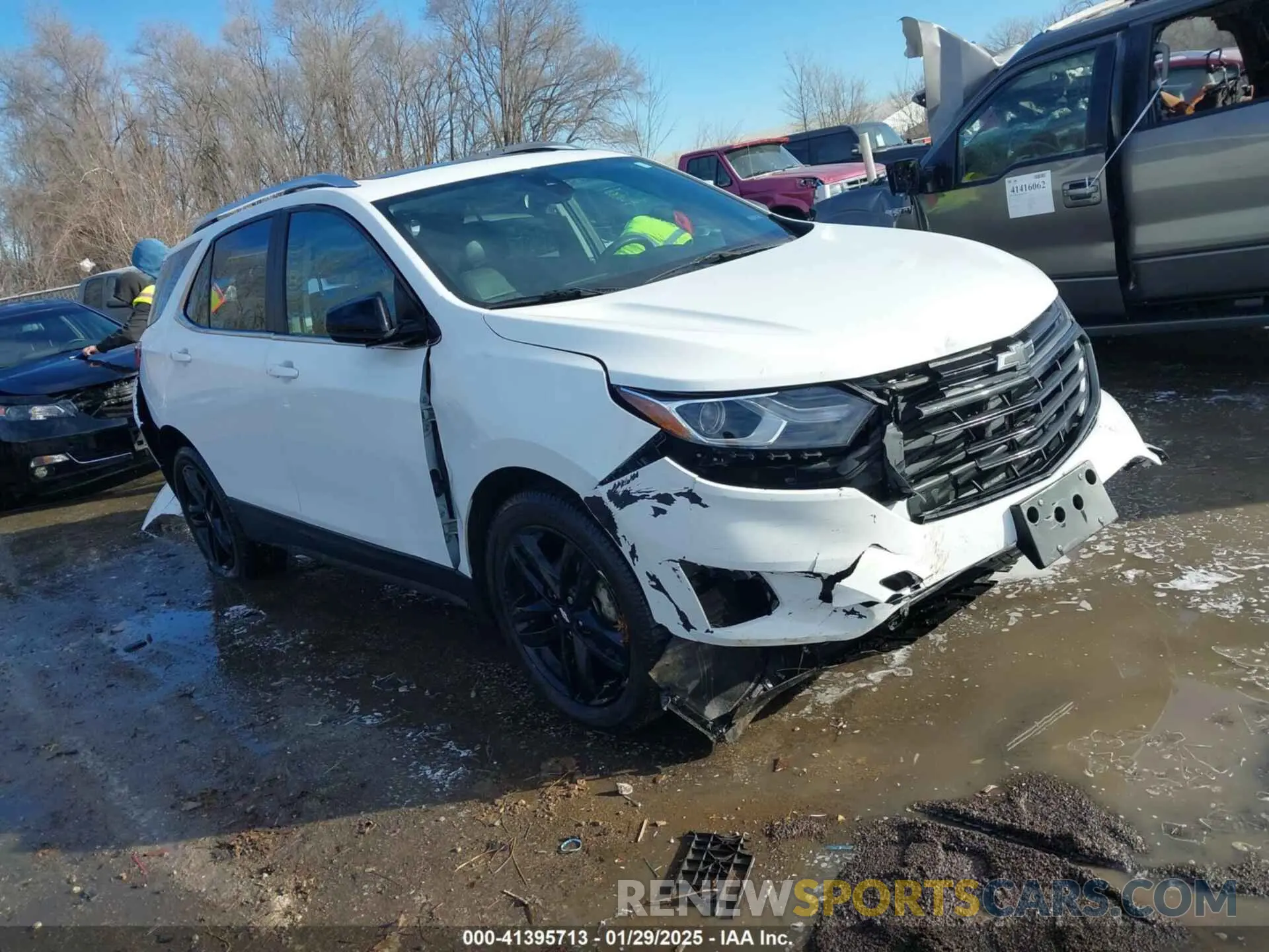 1 fotografías del automóvil dañado 3GNAXKEVXMS178939 CHEVROLET EQUINOX 2021