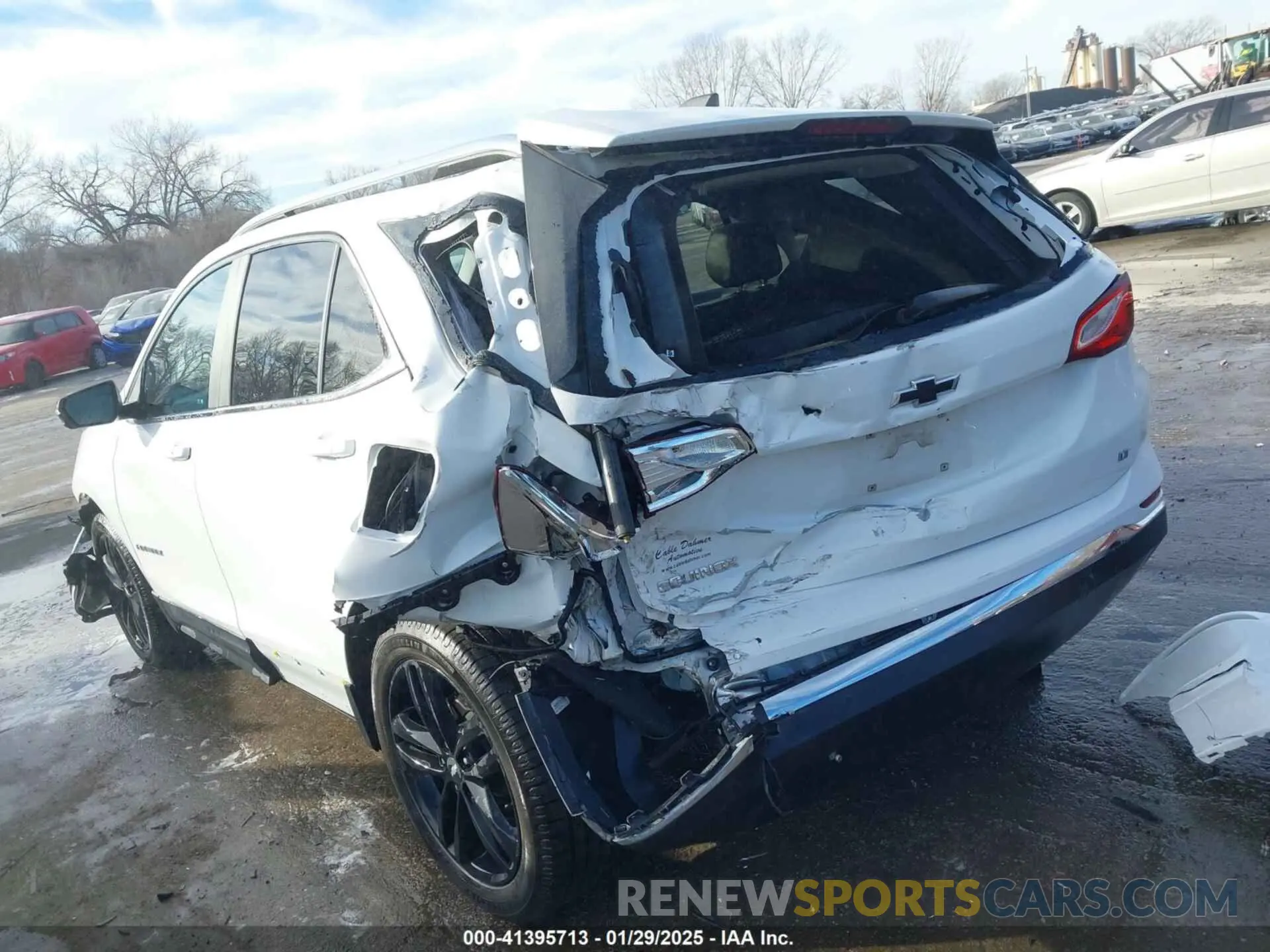 3 fotografías del automóvil dañado 3GNAXKEVXMS178939 CHEVROLET EQUINOX 2021