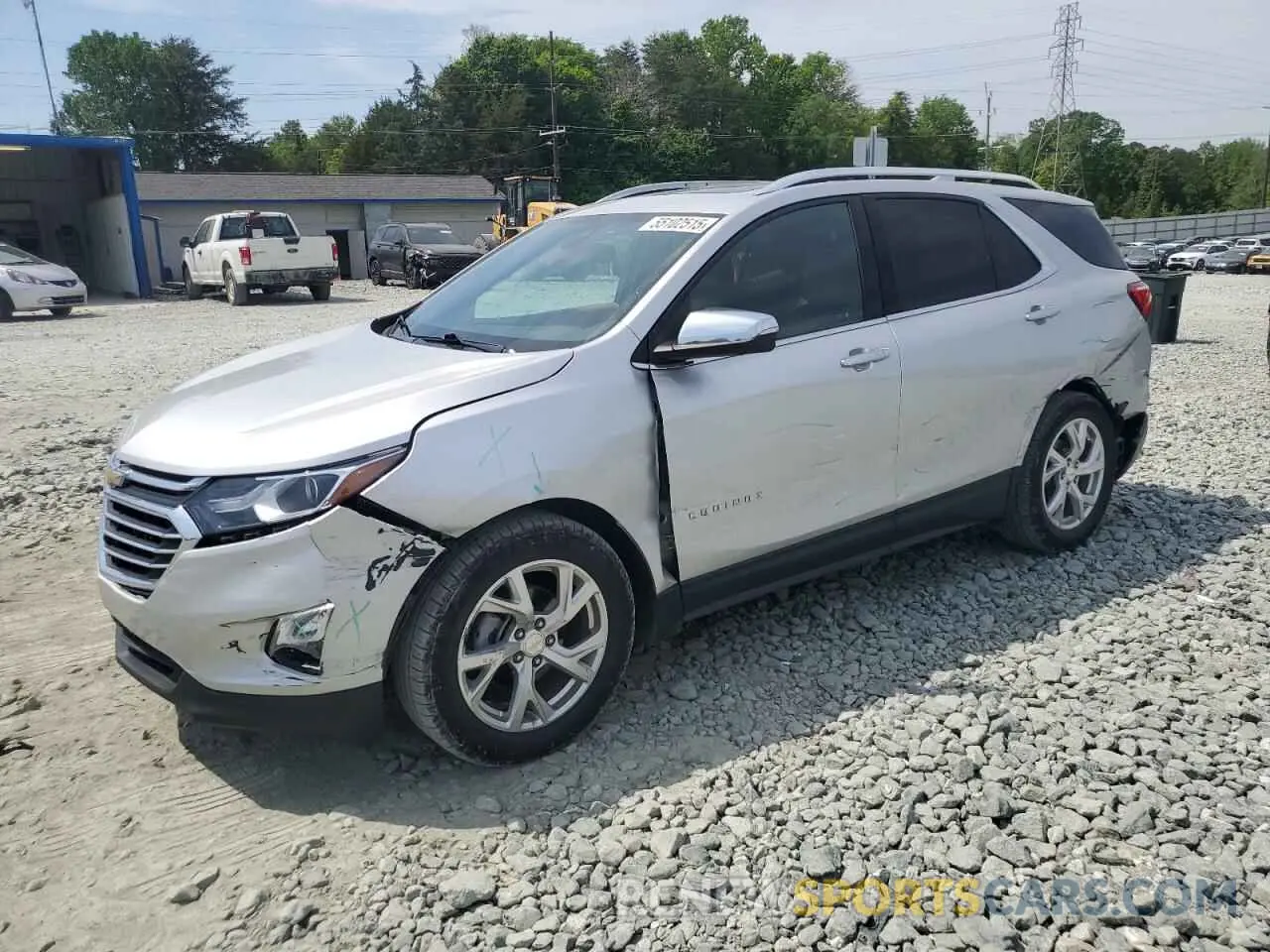 1 fotografías del automóvil dañado 3GNAXNEV0MS164484 CHEVROLET EQUINOX 2021