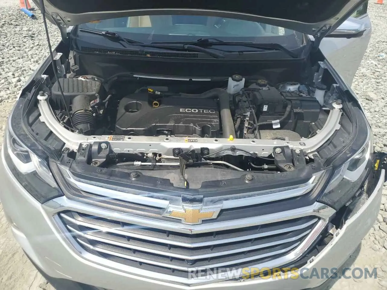 12 fotografías del automóvil dañado 3GNAXNEV0MS164484 CHEVROLET EQUINOX 2021