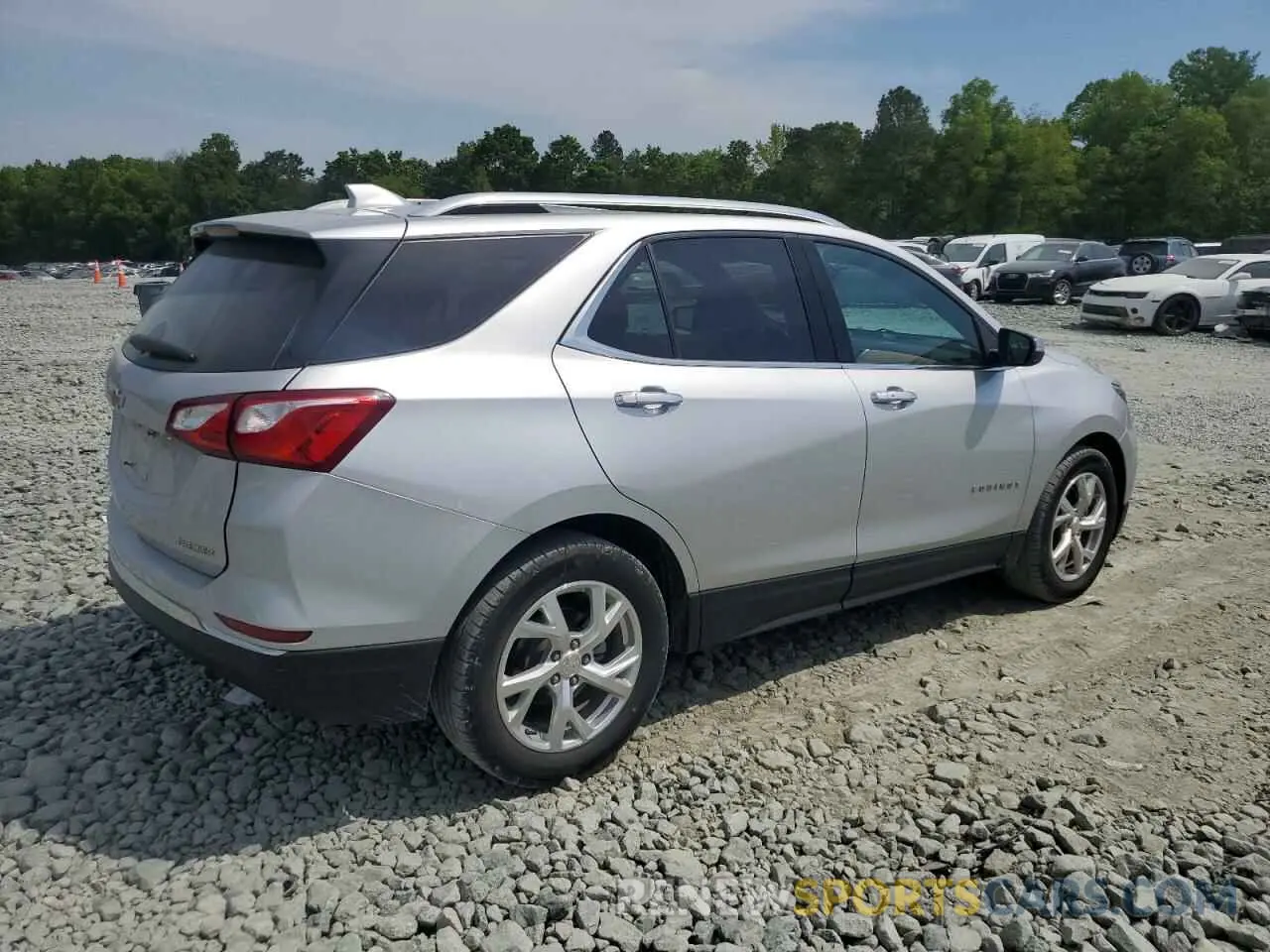 3 fotografías del automóvil dañado 3GNAXNEV0MS164484 CHEVROLET EQUINOX 2021