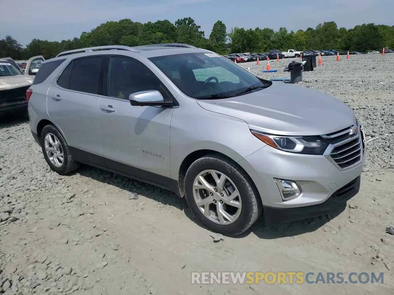 4 fotografías del automóvil dañado 3GNAXNEV0MS164484 CHEVROLET EQUINOX 2021