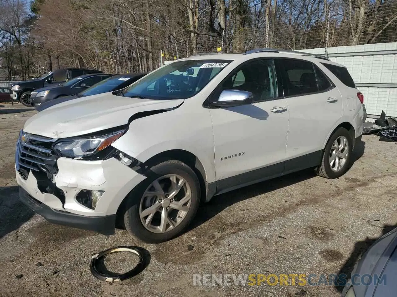 1 fotografías del automóvil dañado 3GNAXNEV0MS175484 CHEVROLET EQUINOX 2021