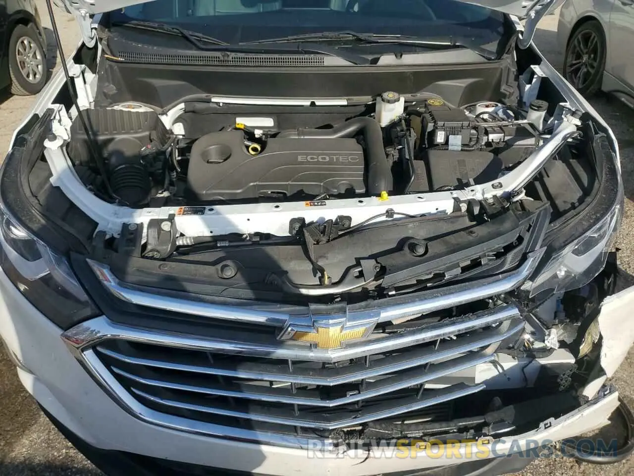 12 fotografías del automóvil dañado 3GNAXNEV0MS175484 CHEVROLET EQUINOX 2021